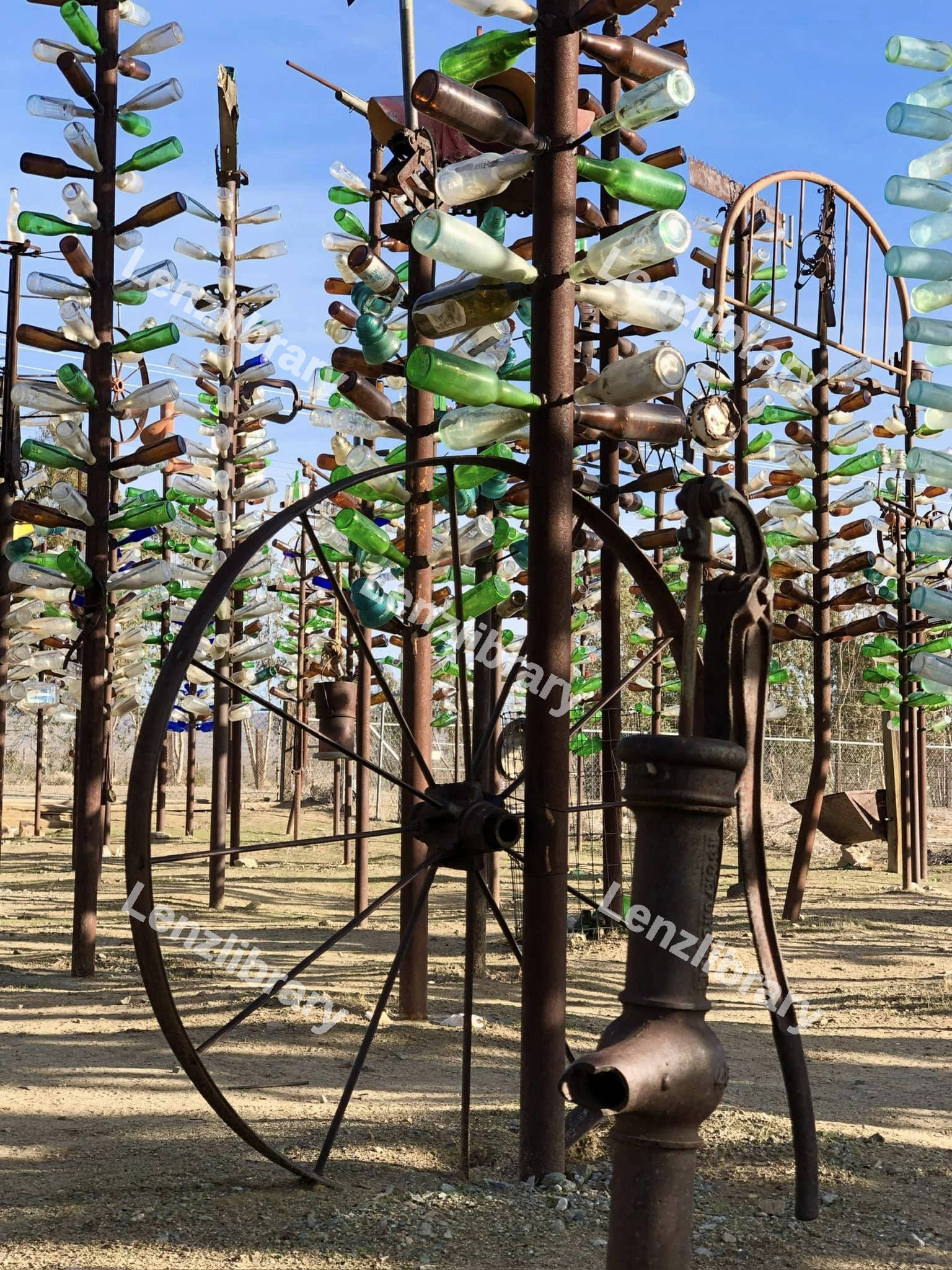 Elmer's Bottle Tree Forest